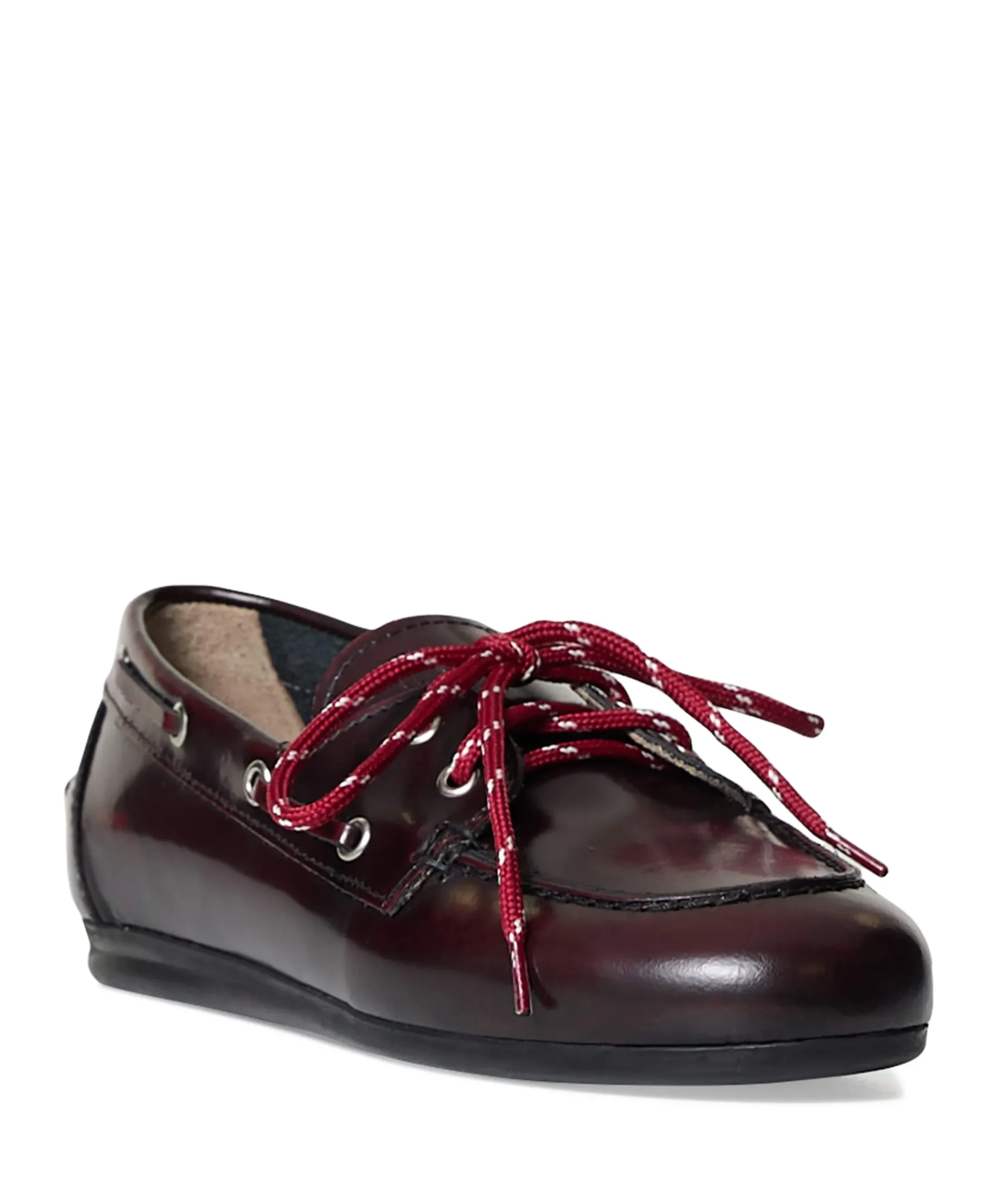 Dames mocassins bordeaux