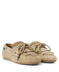 Dames mocassins June Loua beige