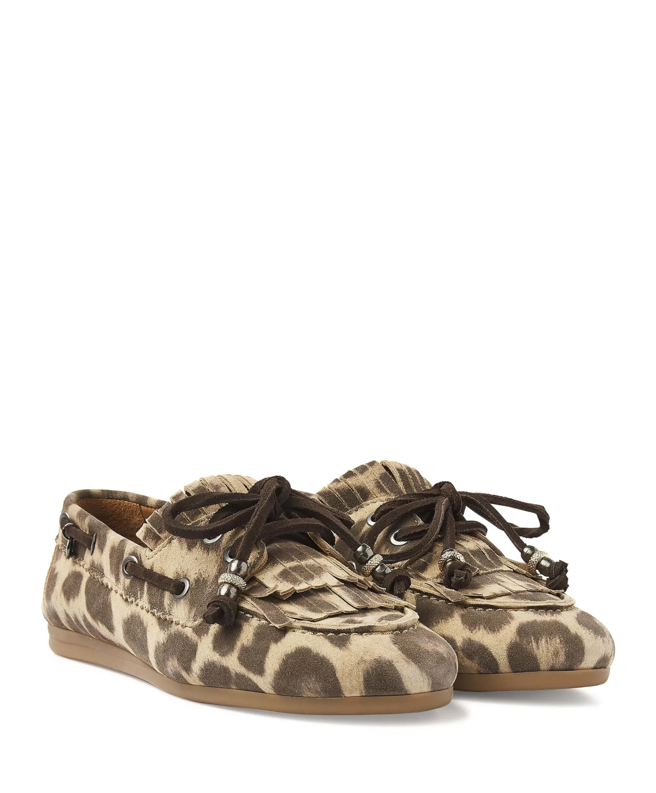 Dames mocassins June Loua bruin