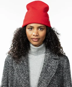 Dames muts rood