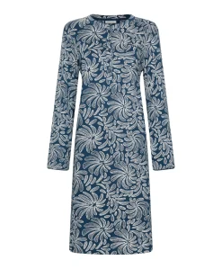 Dames nachthemd blauw