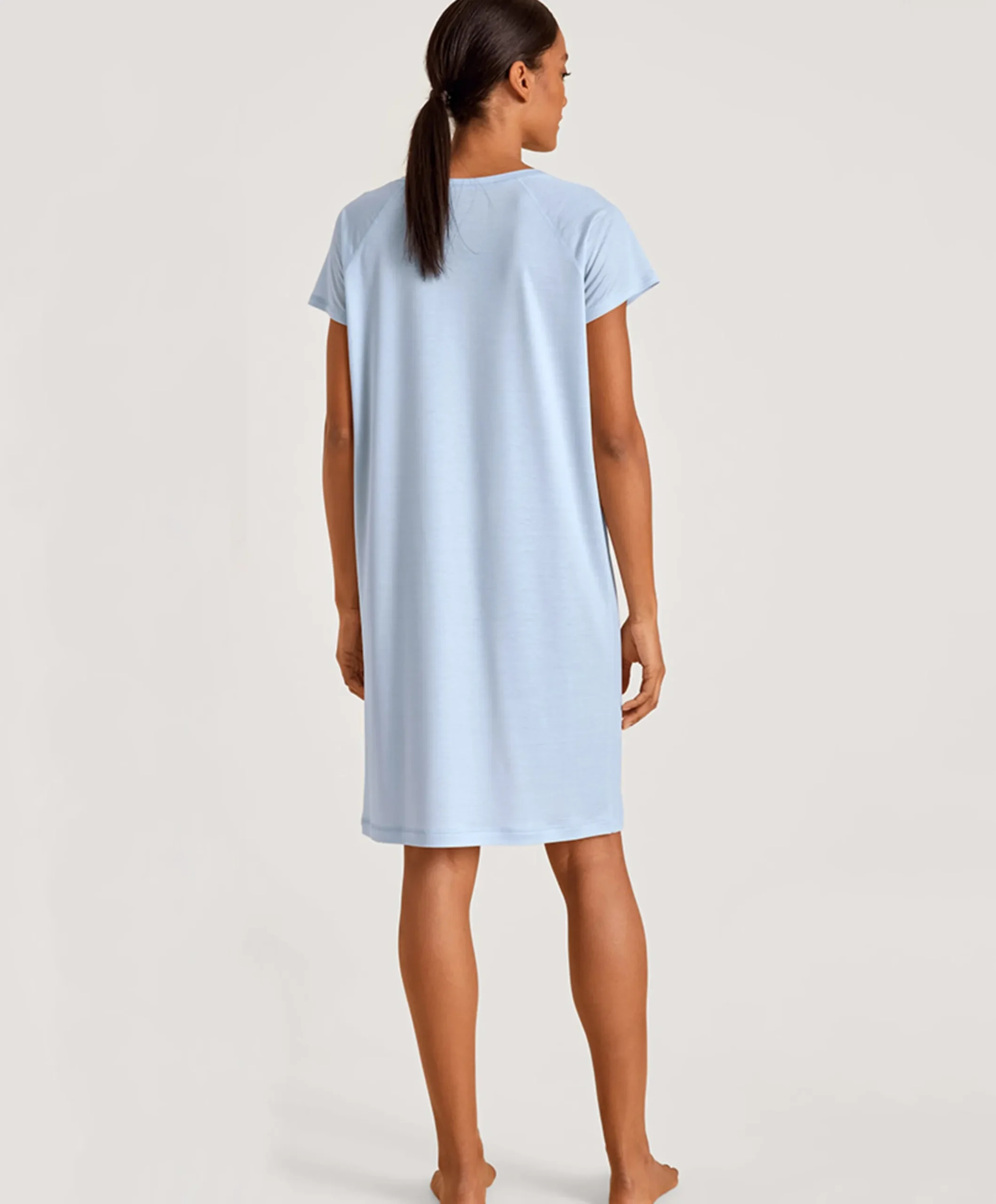 Dames nachthemd blauw