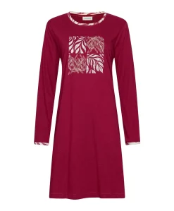 Dames nachthemd rood