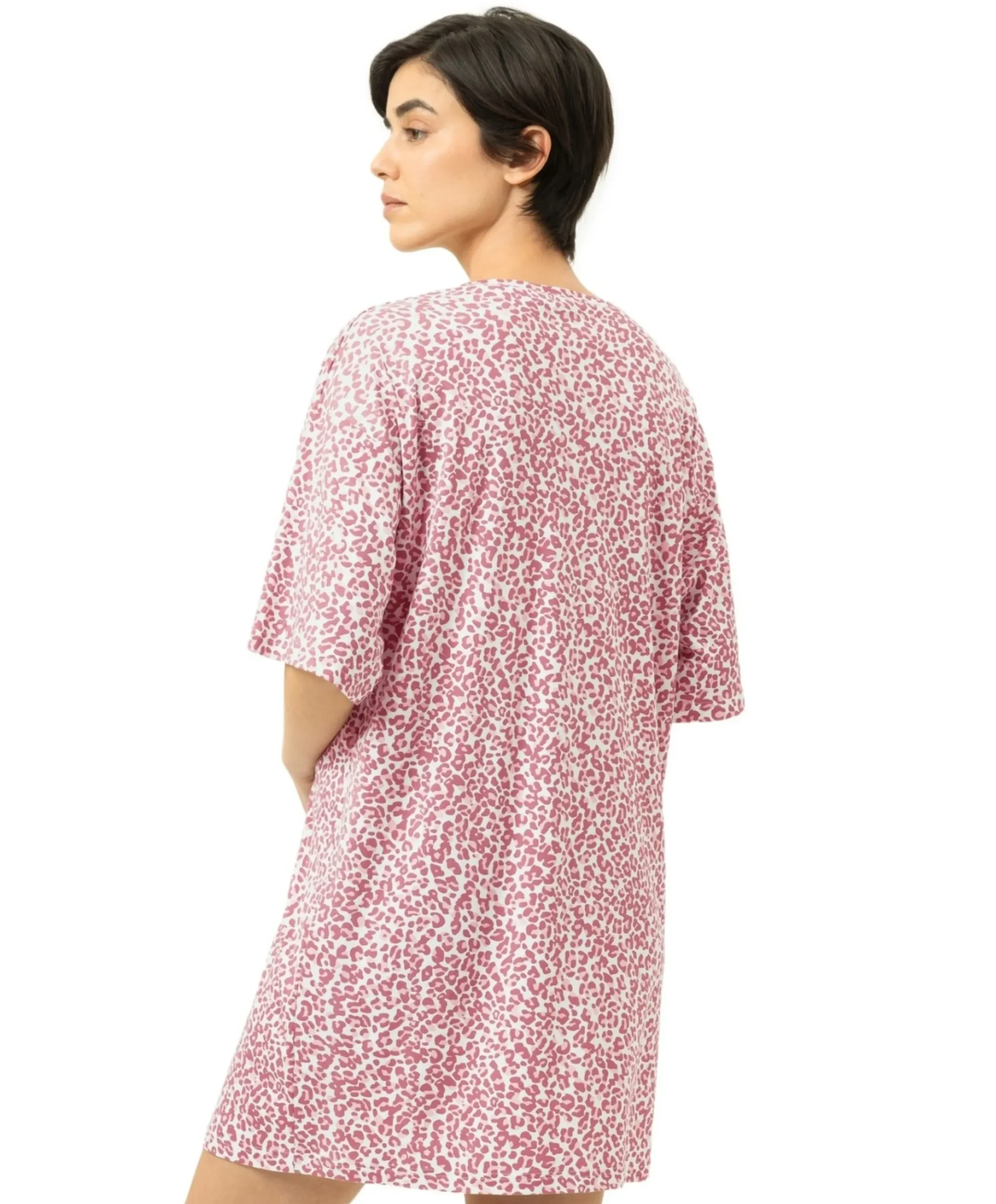 Dames nachthemd roze