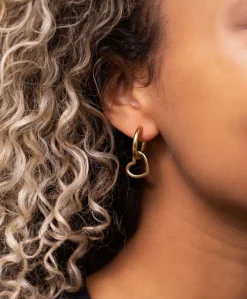 Dames oorbellen goud