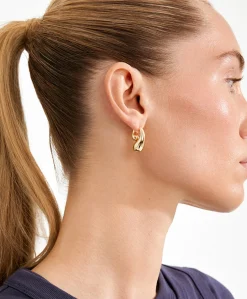 Dames oorbellen goud