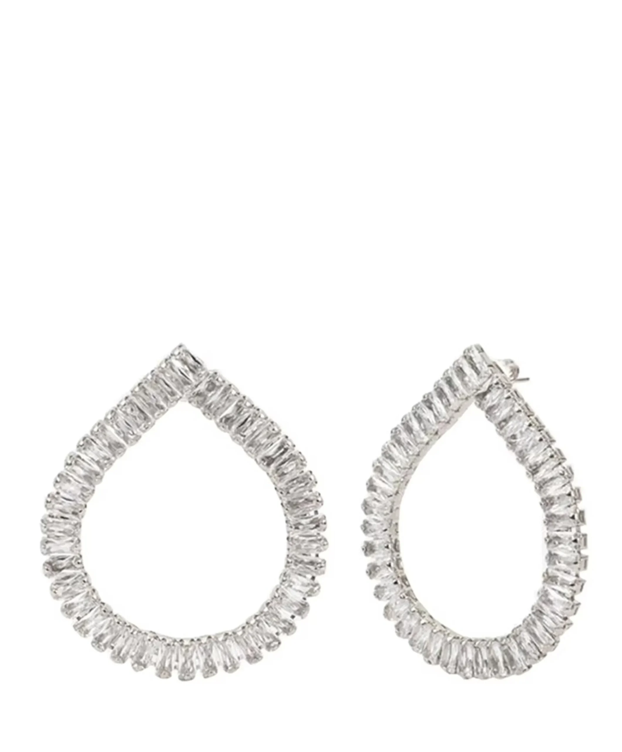 Dames oorbellen zilver