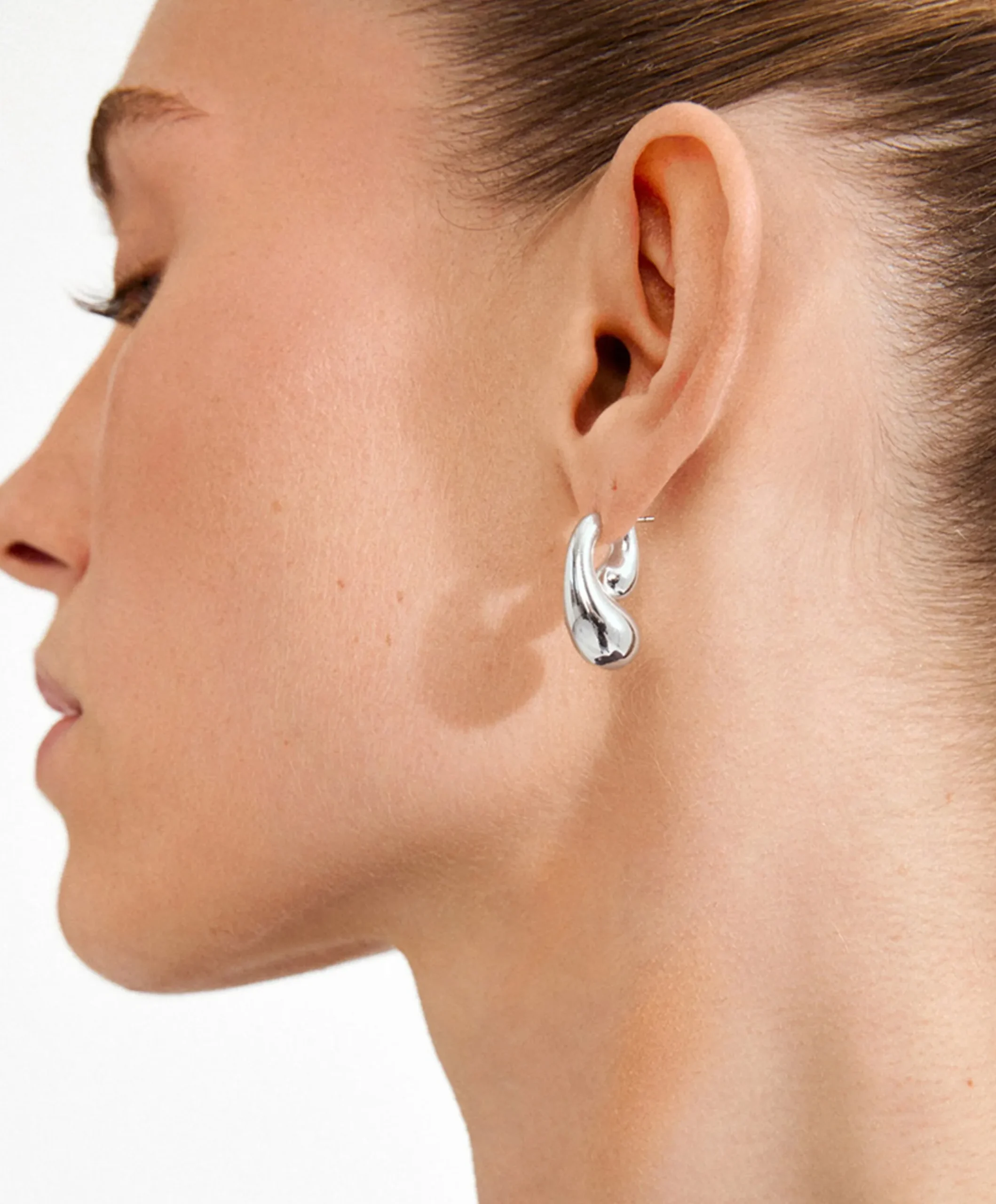 Dames oorbellen zilver