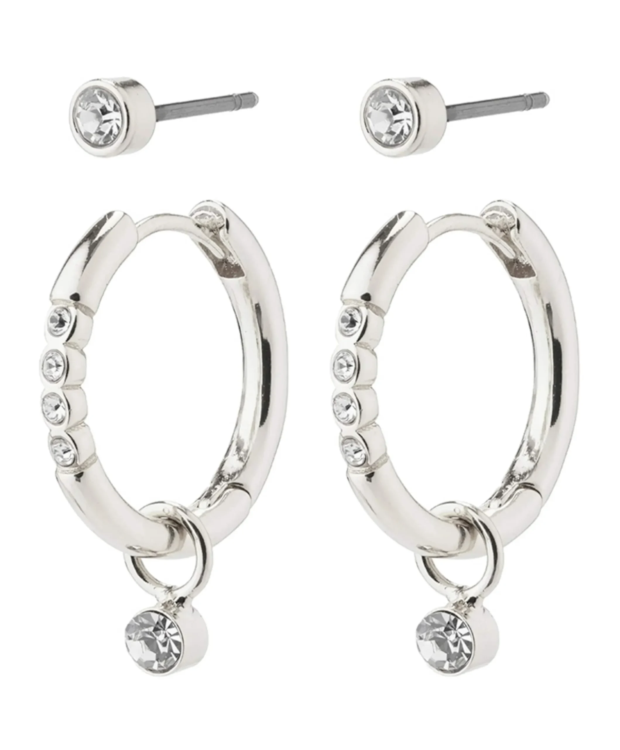 Dames oorbellen zilver