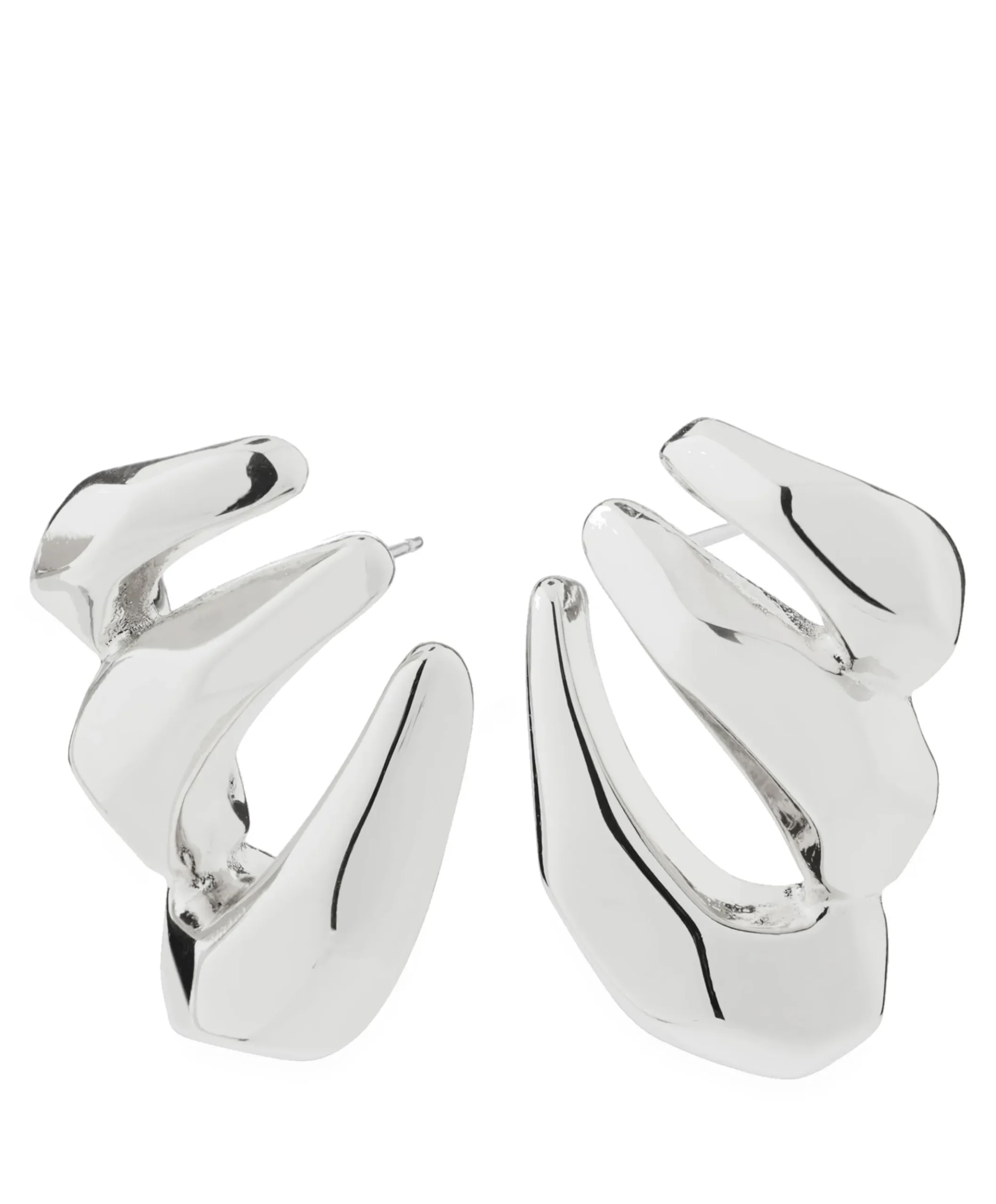 Dames oorbellen zilver
