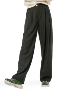 dames pantalon groen
