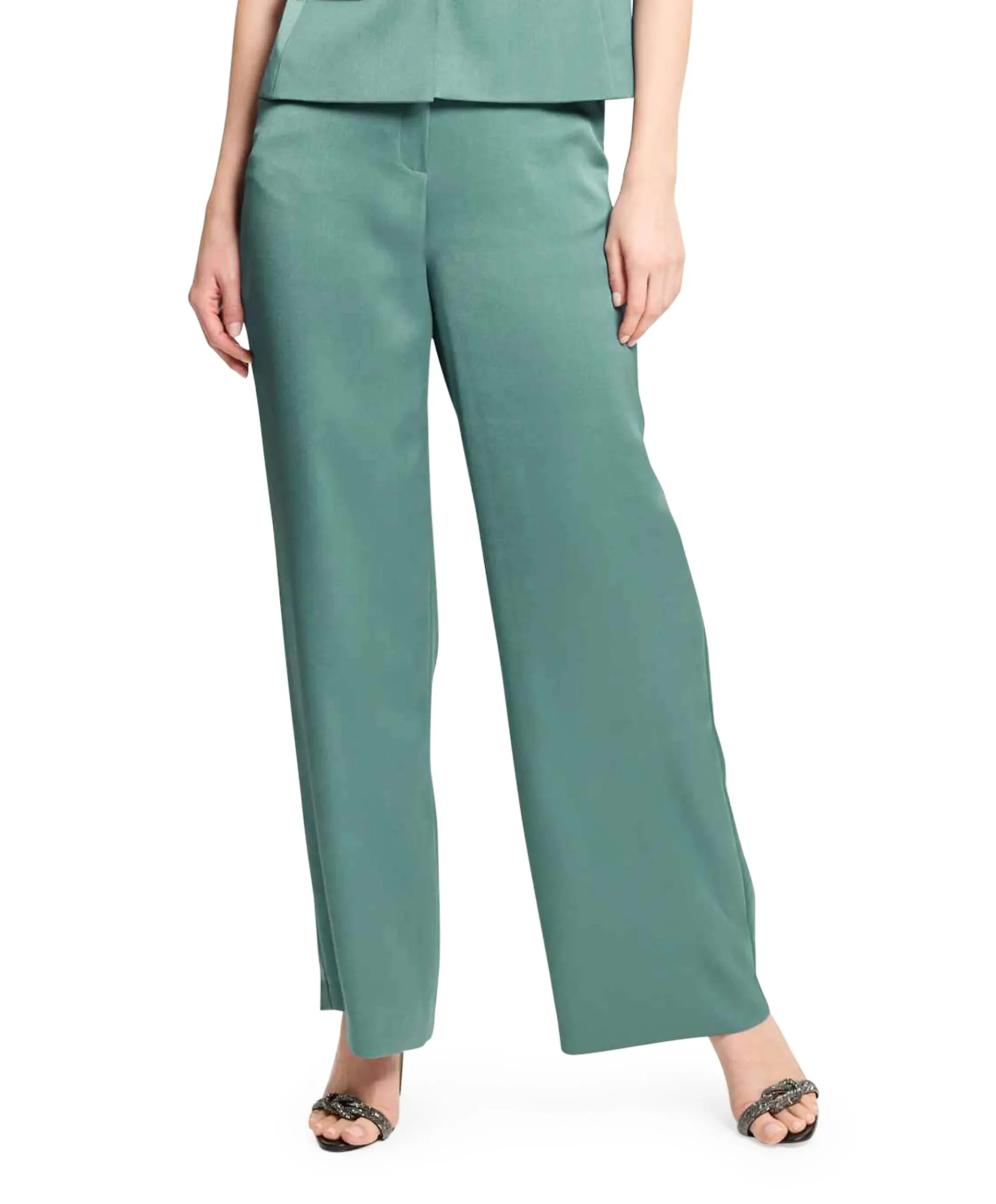 dames pantalon groen