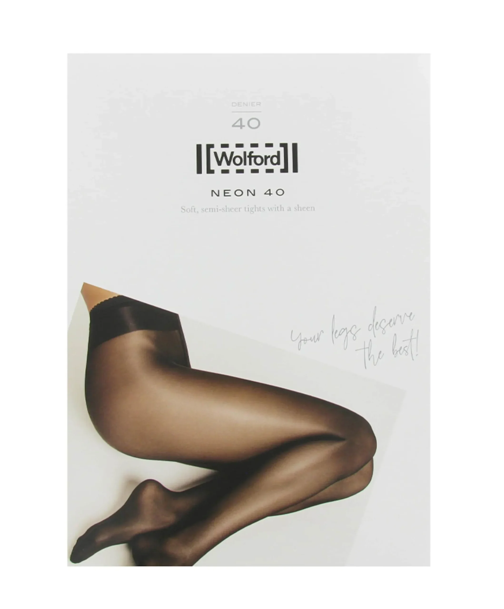 Dames panty 40 denier zwart