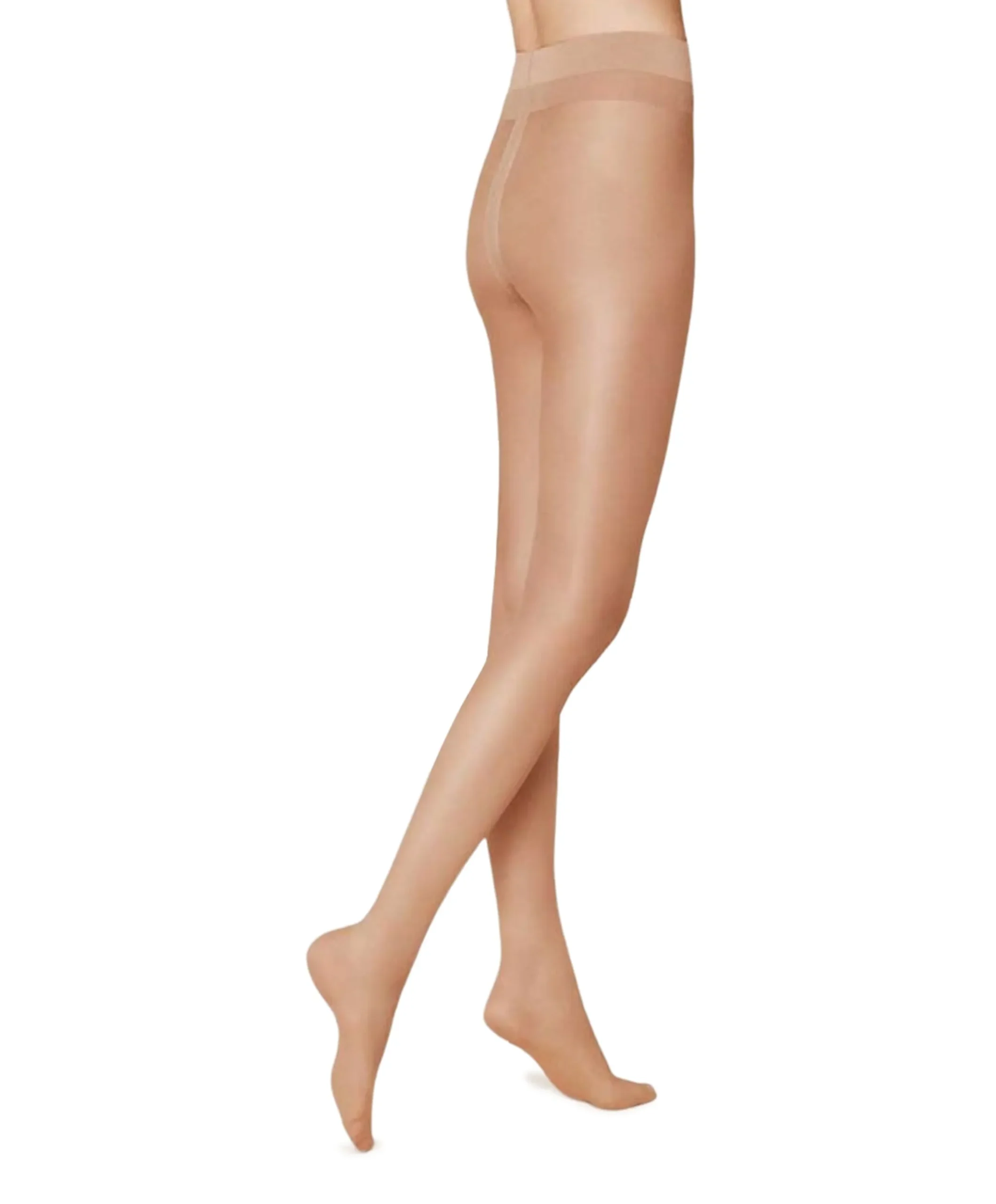 Dames panty Fresh up 10 denier candy beige