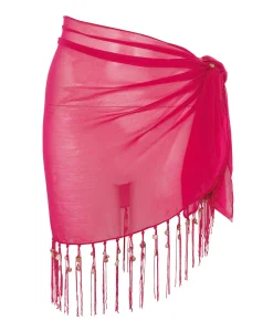 Dames pareo roze