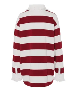 Dames polo rood