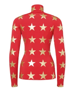 Dames pully rood