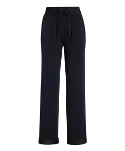 Dames pyjamabroek blauw