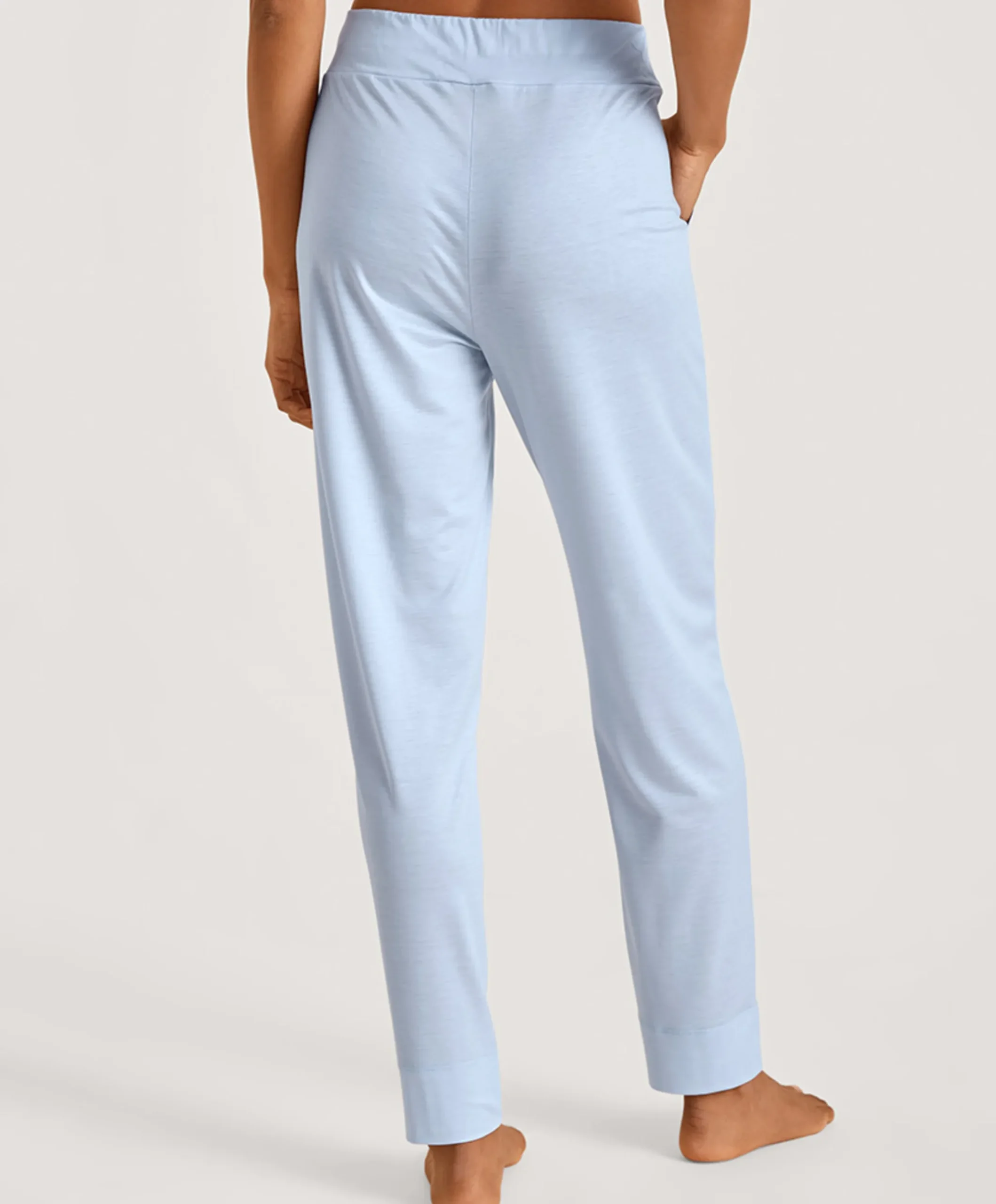 Dames pyjamabroek blauw