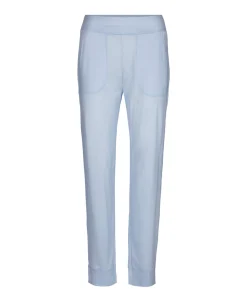 Dames pyjamabroek blauw