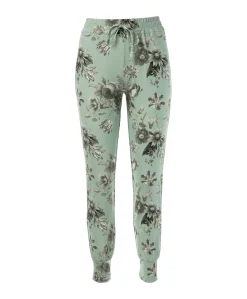Dames pyjamabroek groen