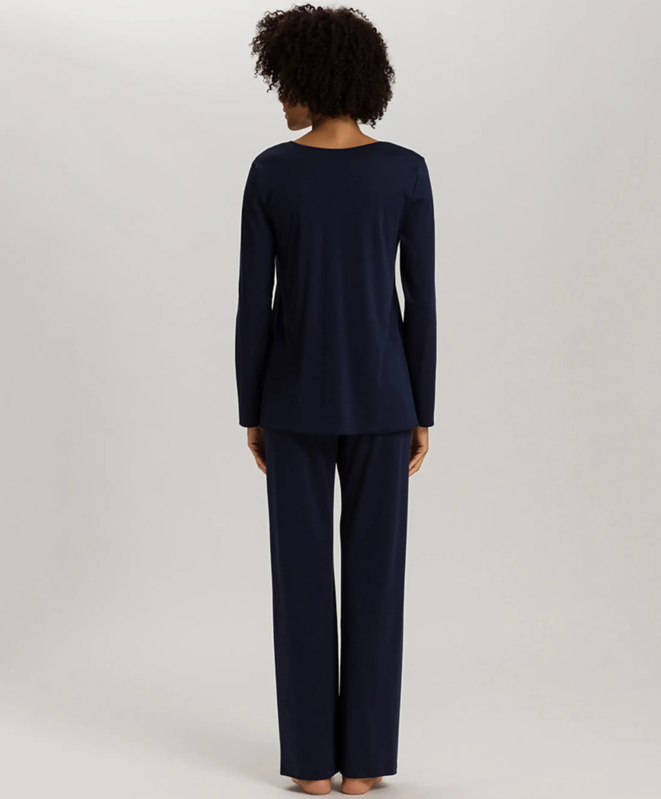 Dames pyjamaset blauw