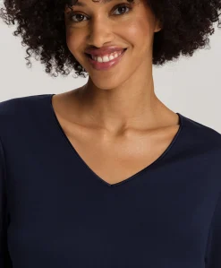 Dames pyjamaset blauw