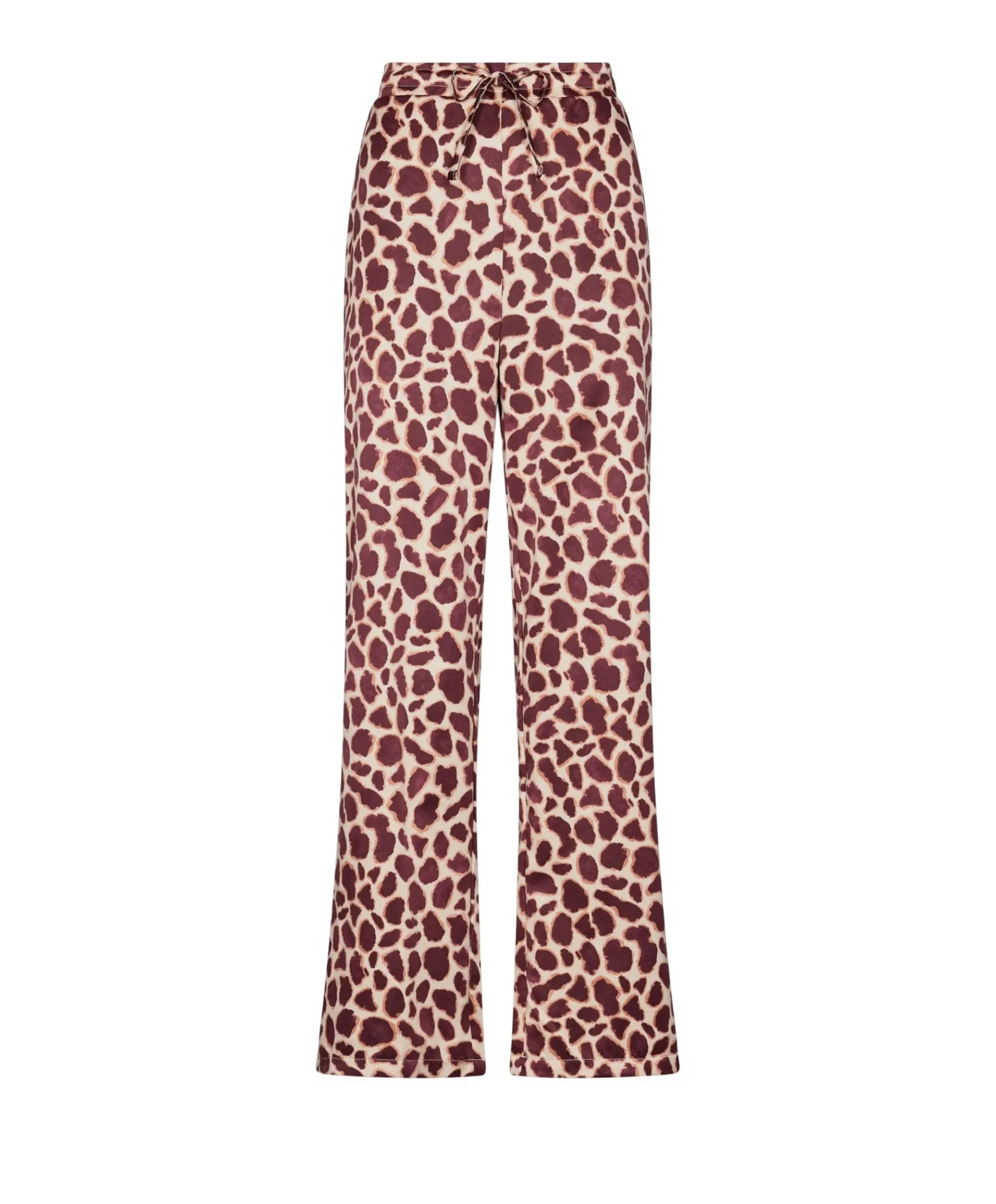 Dames pyjamaset bordeaux