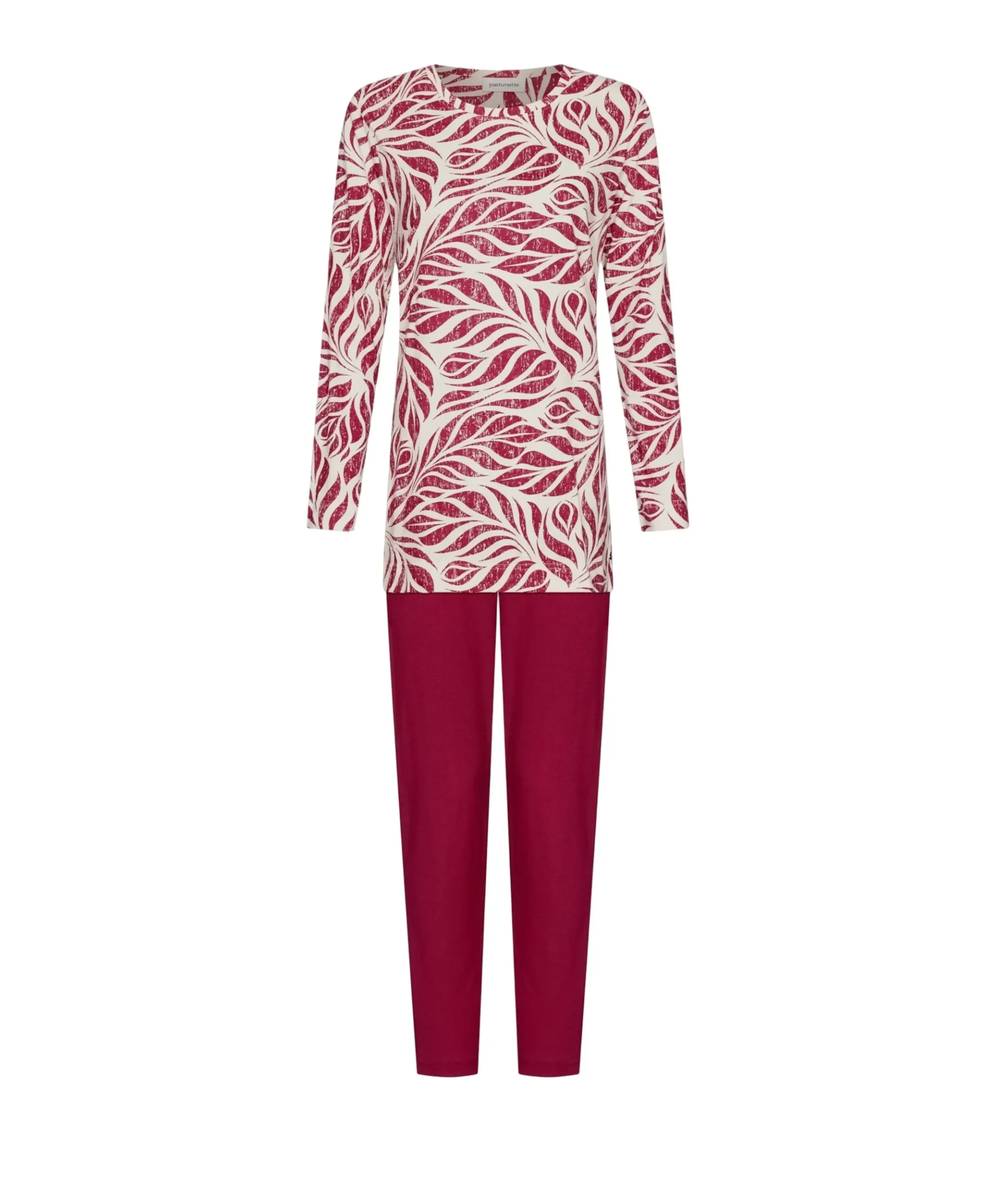 Dames pyjamaset rood