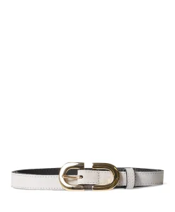 Dames riem beige