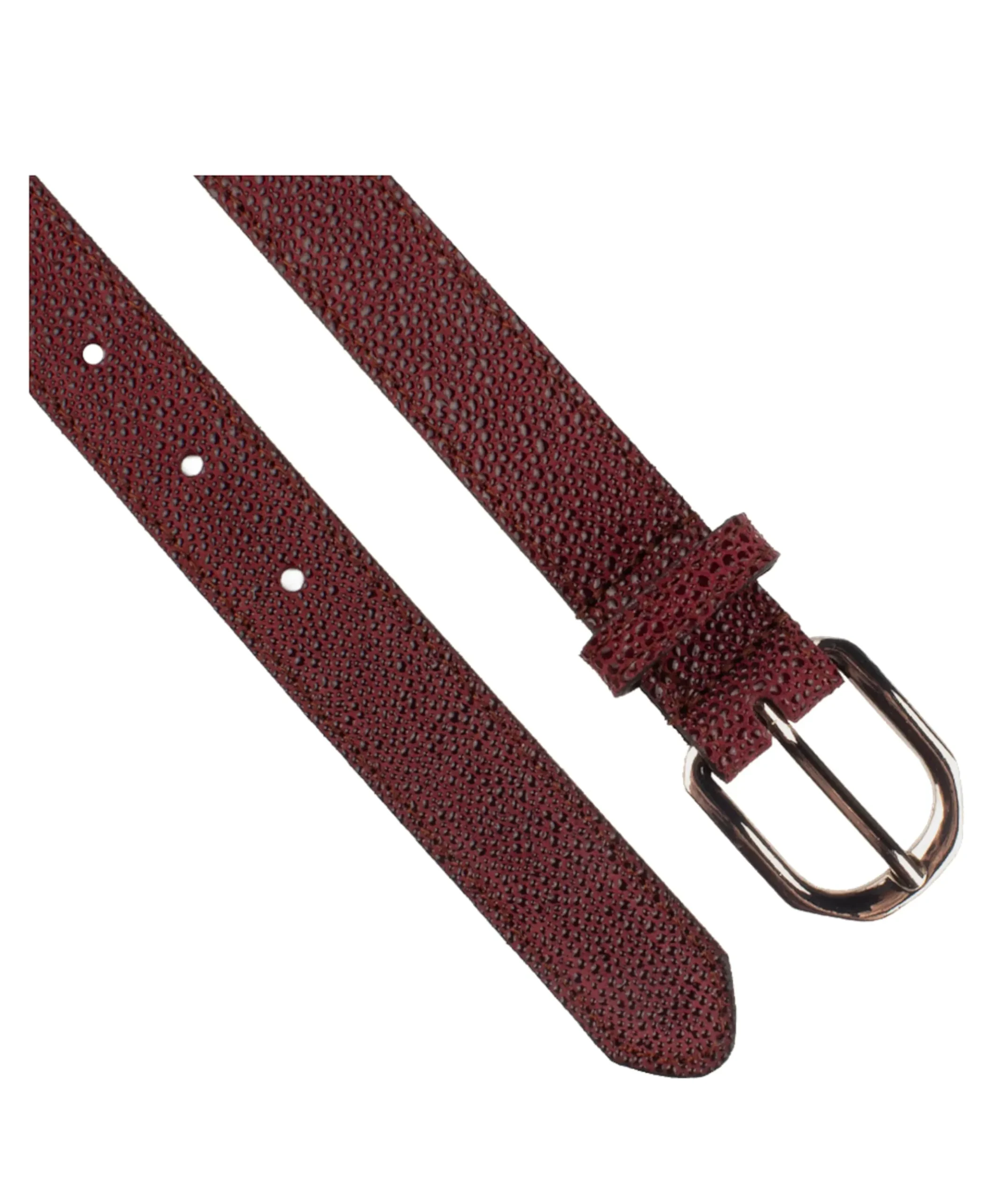 Dames riem bordeaux