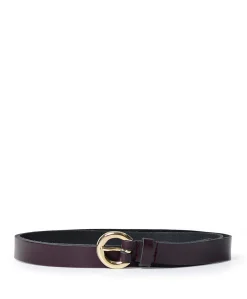 Dames riem bordeaux