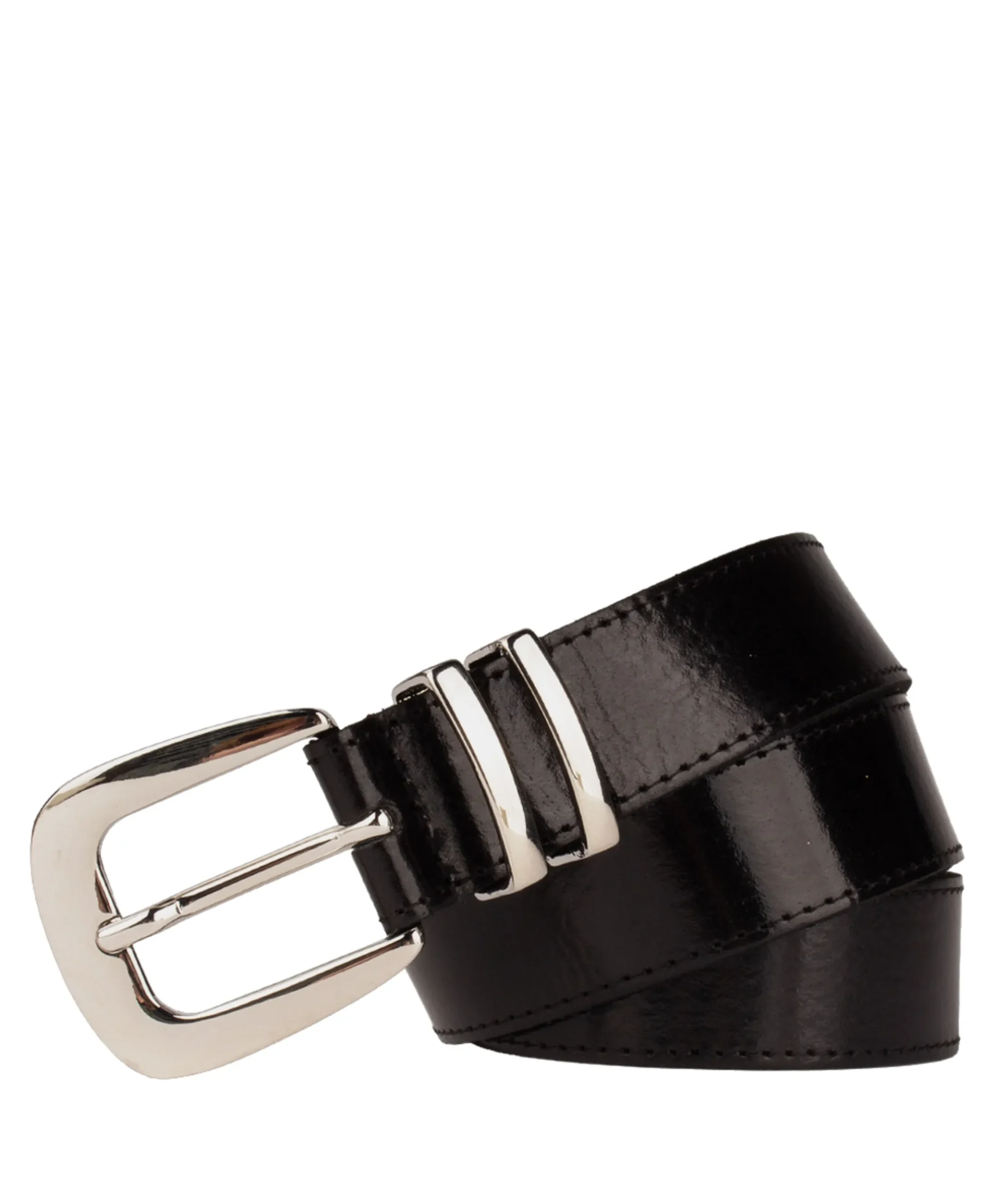 Dames riem zwart