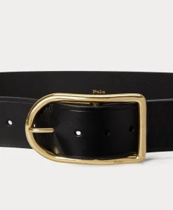 Dames riem zwart