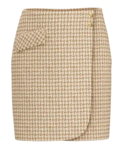 Dames rok beige