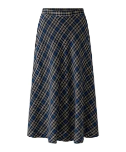 Dames rok blauw