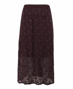 Dames rok bordeaux