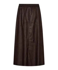 Dames rok bruin