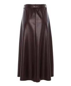 Dames rok bruin