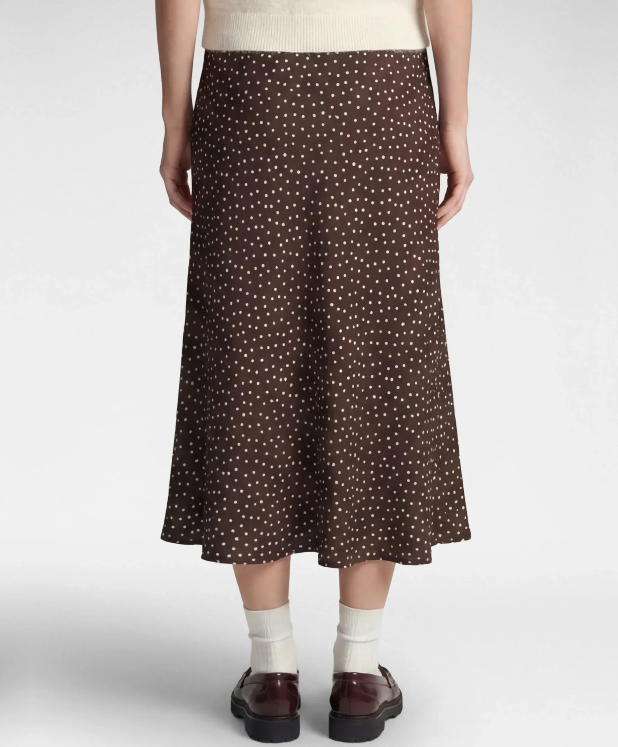 Dames rok bruin