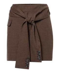 Dames rok bruin