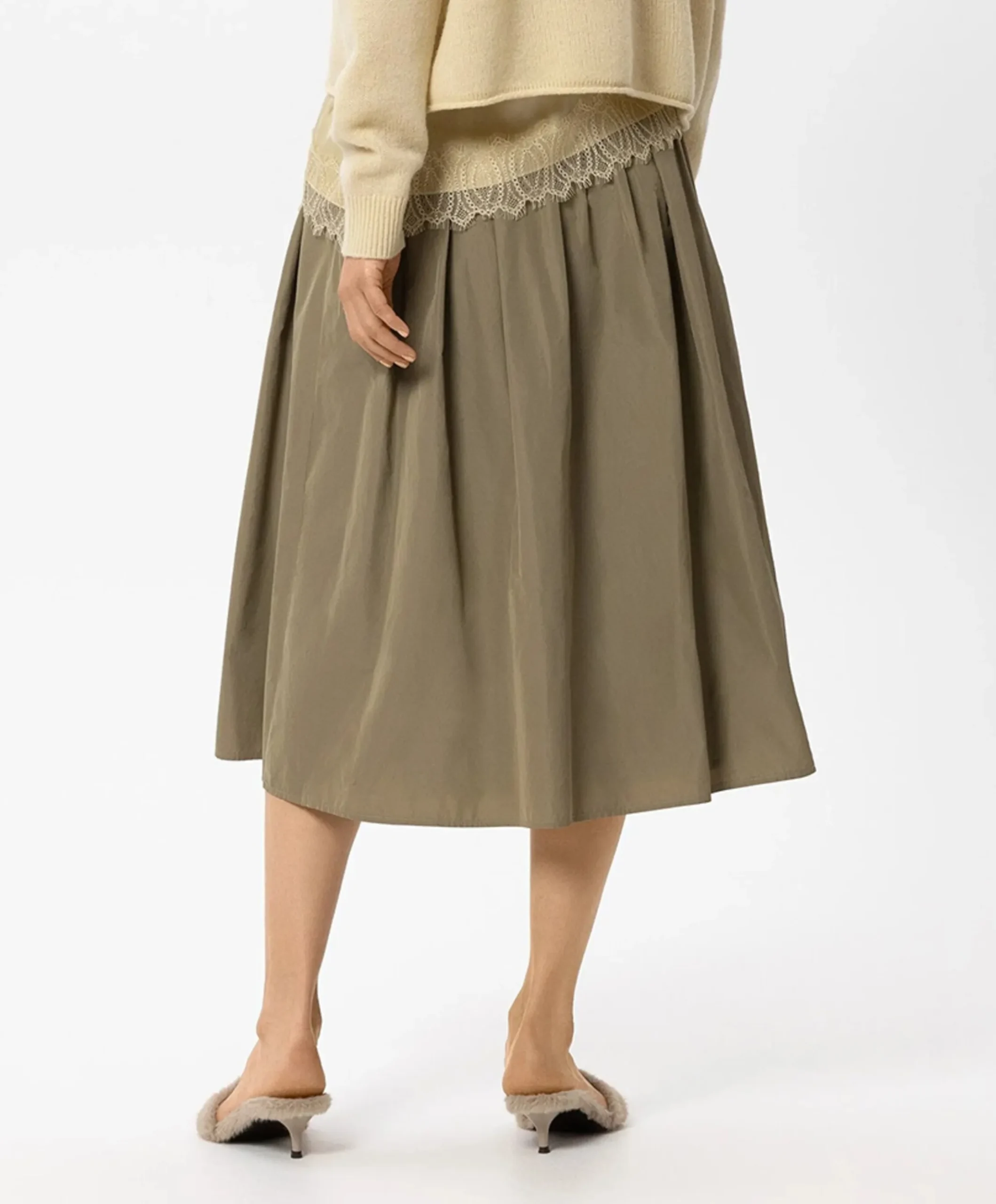 Dames rok groen