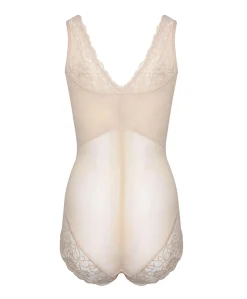 Dames shapewear body beige