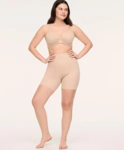 Dames shapewear slip beige