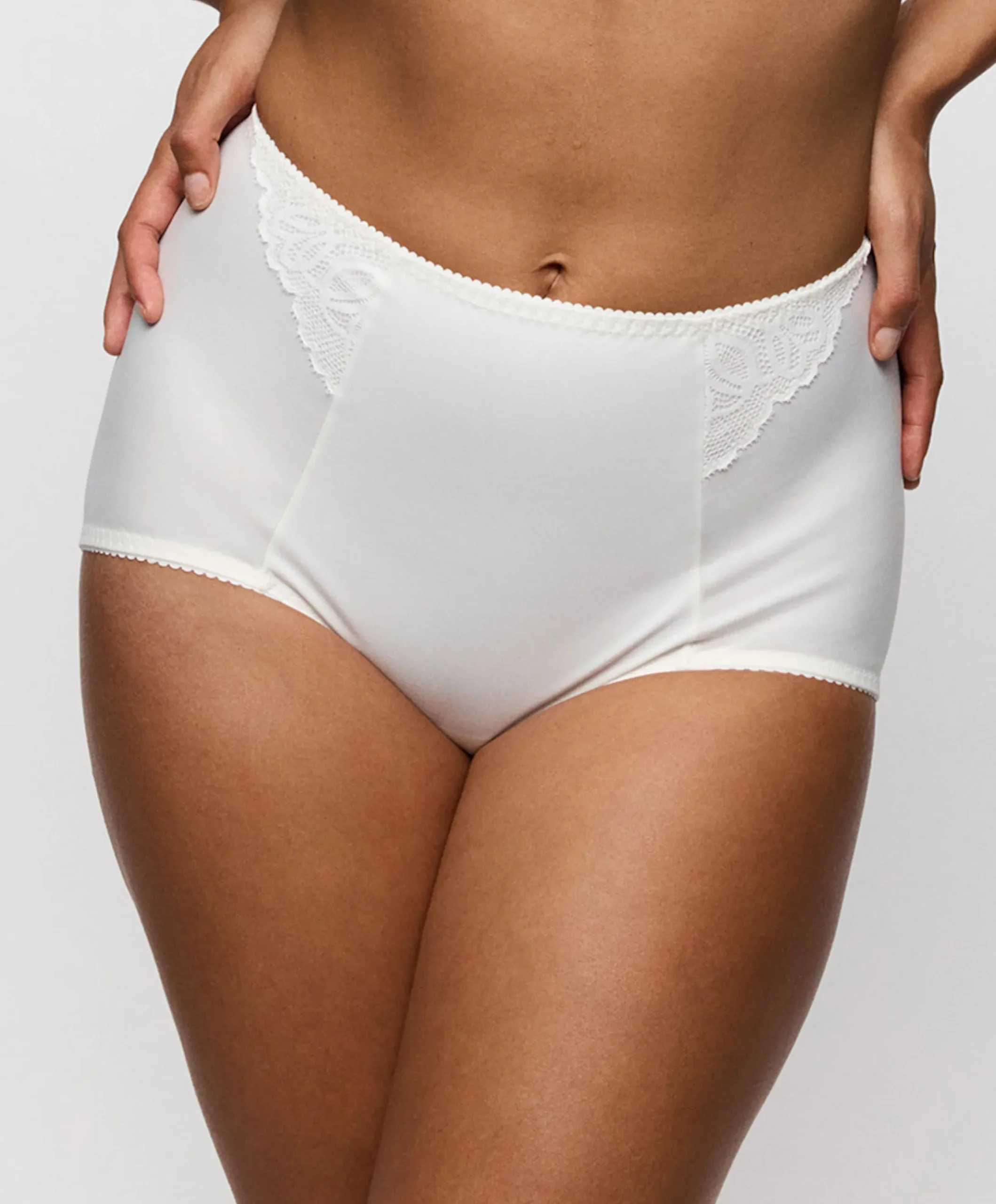 Dames shapewear slip ecru