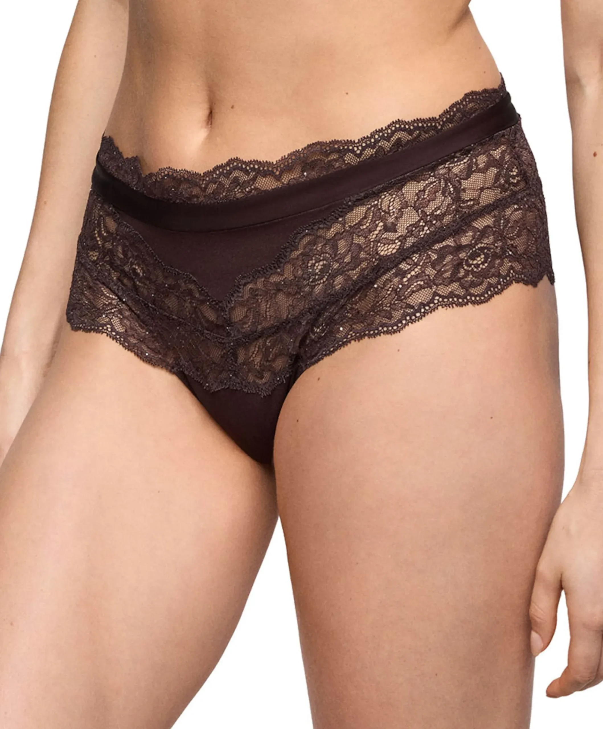Dames shorts bruin