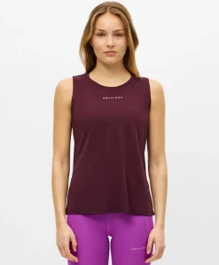 Dames singlet bordeaux