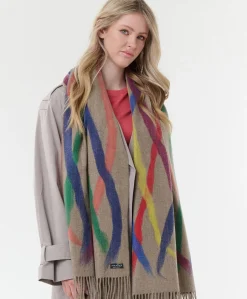 Dames sjaal beige