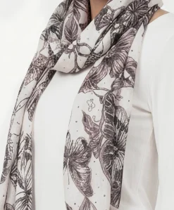 Dames sjaal beige
