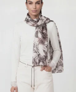 Dames sjaal beige